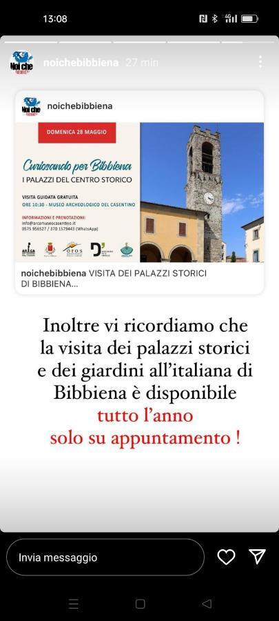 Appartamento Piano Nobile Bibbiena Esterno foto